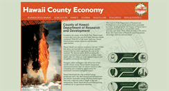 Desktop Screenshot of hawaiicountyeconomy.org